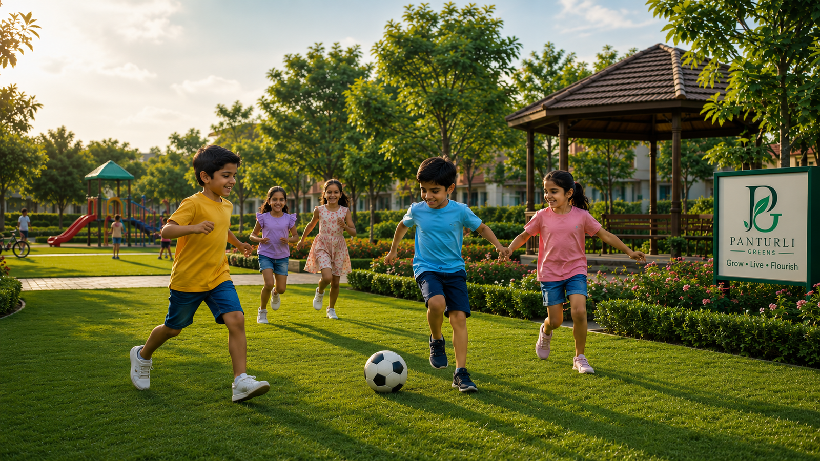 Children Play Ground and Recreation Area - Panturli Greens Dharuhera
