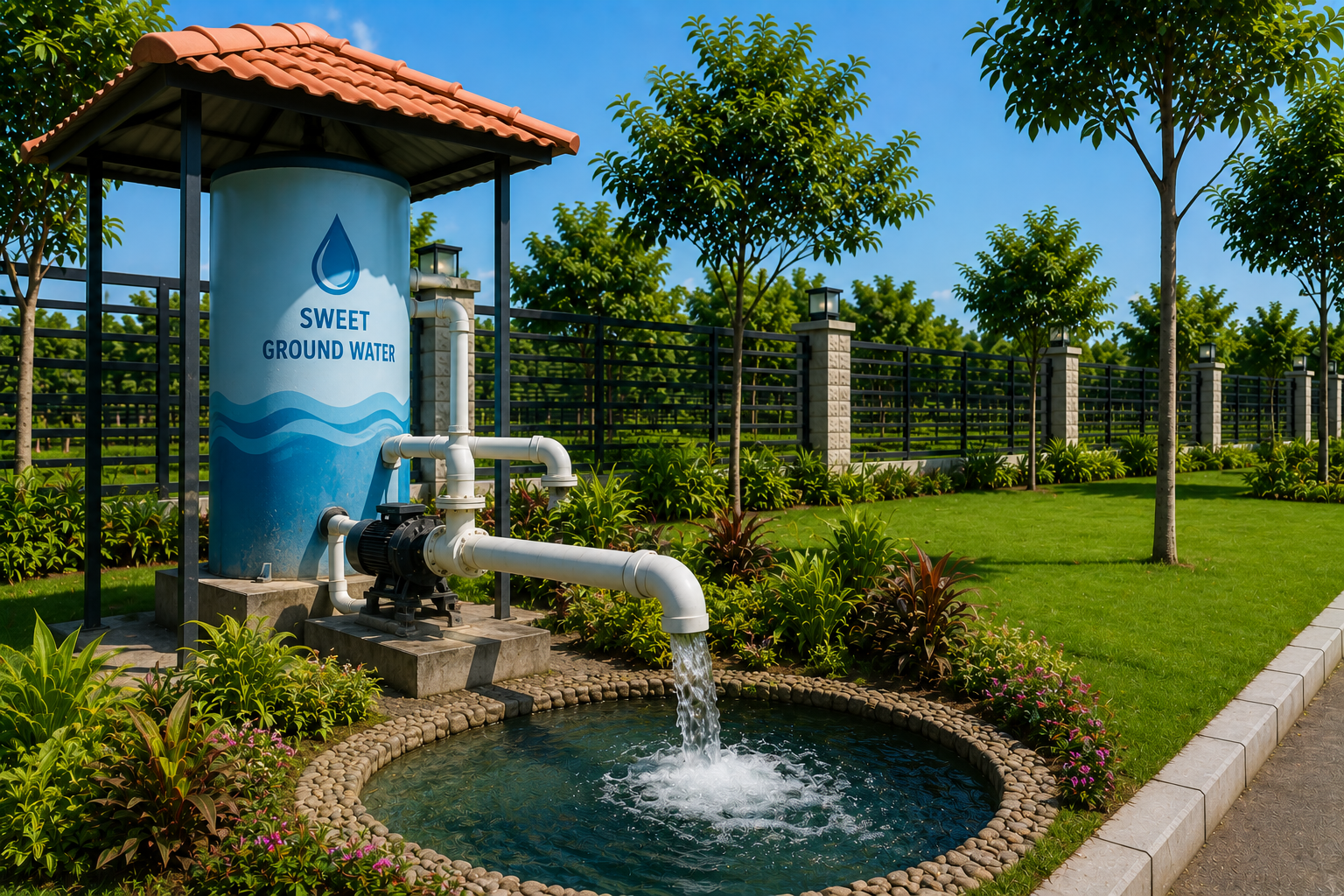 Abundant Sweet Water Supply Source - Panturli Greens Dharuhera